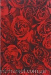 Керамин Плитка ЭДЕМ 7 алая роза панно 137565