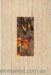 Керамин Плитка ТРОПИКАНА 3Б СВ тропические бабочки декор 137210