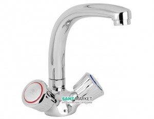 Смеситель для кухни Mofem Favorit двухвентильный ретростиль 140-0006-39