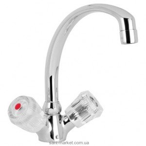 Смеситель для кухни Mofem Iris двухвентильный ретростиль 140-0036-31