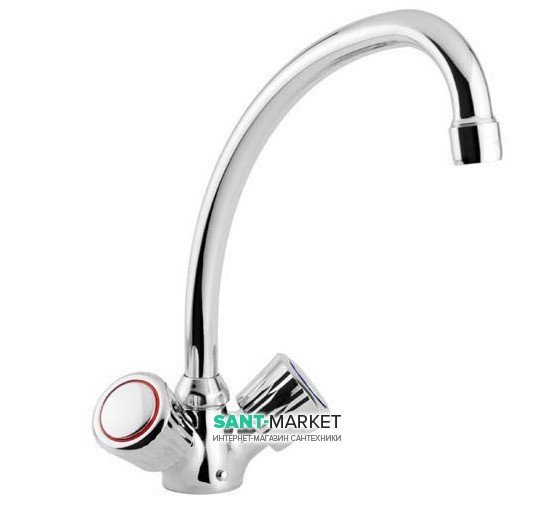 Змішувач для кухні Mofem Favorit двухвентильний ретростиль 140-0037-13