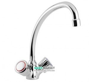 Смеситель для кухни Mofem Favorit двухвентильный ретростиль 140-0037-13