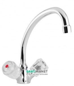 Смеситель для кухни Mofem Iris двухвентильный ретростиль 140-0002-24