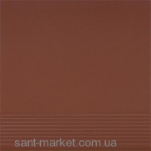 Cerrad Плитка STOPNICA GLADKA BURGUND східці 41798
