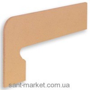 Exagres Плитка ZANQUIN ALPES WHITE FIOR.IZQ лев. декор 171461