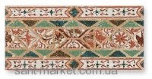 Exagres Плитка TABICA MUDEJAR VEGA ROJO фриз 107978