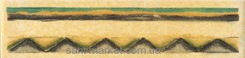 Mainzu плитка LIST.OLIVO AMARILLO фриз 187599