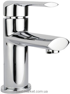 Змішувач для раковини одноважеля з донним клапаном Ferro колекція Torino хром BRT2VL