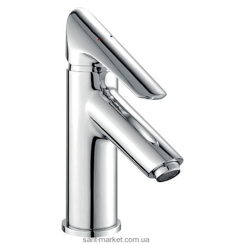 Смеситель для раковины однорычажный с донным клапаном Ferro коллекция Cassino хром BCS2VL