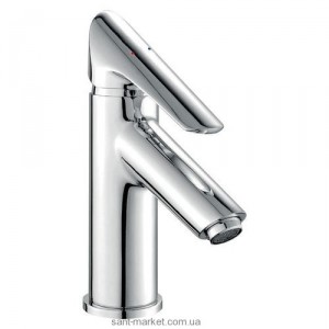 Смеситель для раковины однорычажный с донным клапаном Ferro коллекция Cassino хром BCS2VL