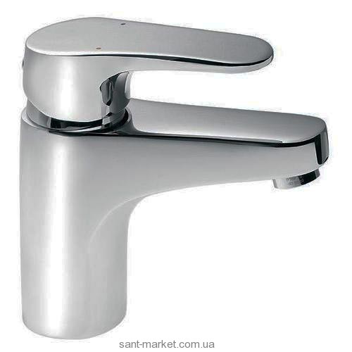 Смеситель для раковины однорычажный с донным клапаном Ferro коллекция Justic хром BBJ2VL