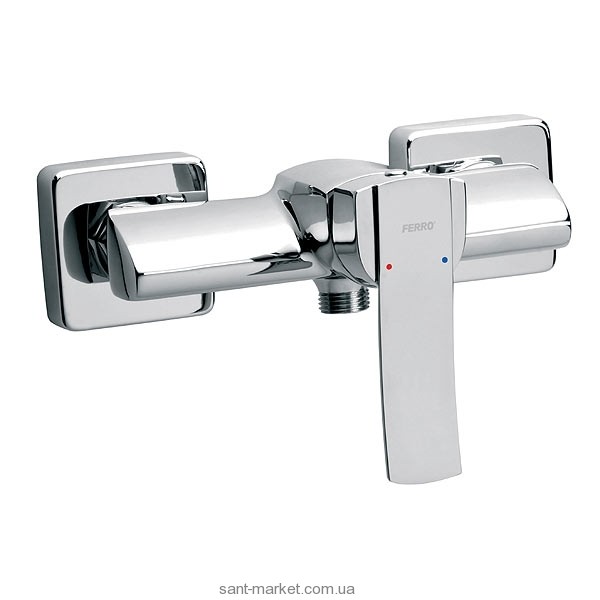 Змішувач для душу настінний змішувач Ferro колекція Veneto хром BVN7VL