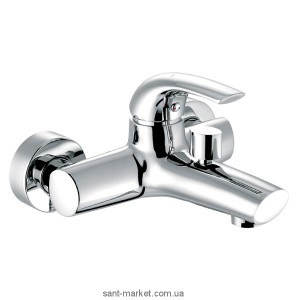 Смеситель однорычажный для ванны с коротким изливом Ferro коллекция Genova хром BGE1VL