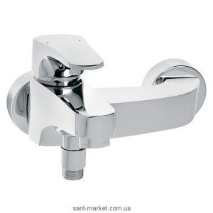 Смеситель однорычажный для ванны с коротким изливом Ferro коллекция Justic хром BBJ1VL