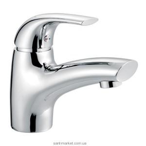 Смеситель для раковины однорычажный с донным клапаном Ferro коллекция Genova хром BGE2VL