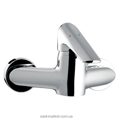 Змішувач для душу настінний змішувач Ferro колекція Cassino хром BCS7VL