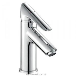 Змішувач для раковини одноважеля з донним клапаном Ferro колекція Cassino хром BCS2VL