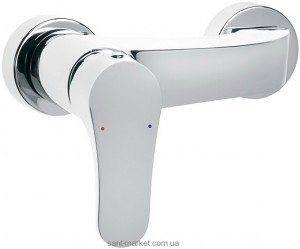 Смеситель для душа настенный однорычажный Ferro коллекция Justic хром BBJ7VL