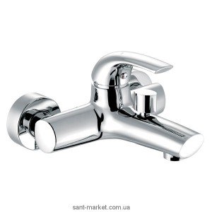 Смеситель однорычажный для ванны с коротким изливом Ferro коллекция Genova хром BGE1VL