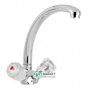 Змішувач для кухні Mofem Iris двухвентильний ретростиль 140-0003-40