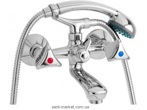 Смеситель двухвентильный для ванны с душем Mofem коллекция Metal plus хром 141-0058-02