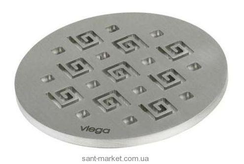 Viega Решітка для трапа 145х5 Visign RS11 нерж сталь матова 586669