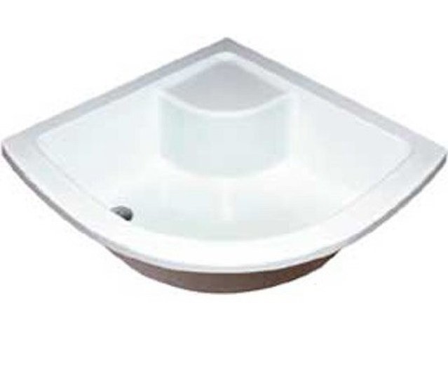 Душовий піддон акриловий чверть кола Ravak Sabius 90 LA 88х88х42 білий A617701210