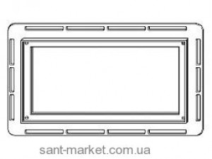 Viega Рамка д / кнопки Visign for style пластик 643072