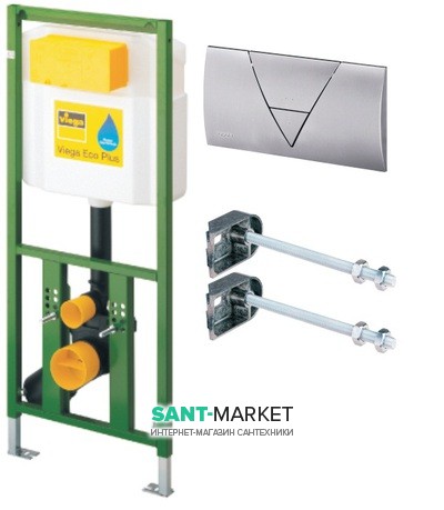 Система инсталляции для подвесного унитаза Viega Eco Plus 4в1 49х113х13 660338