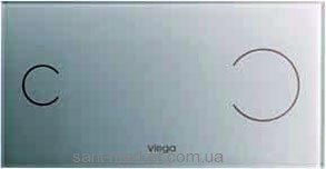Viega Кнопка змиву Visign 100 сіре скло 597481