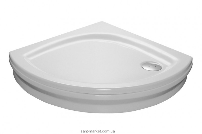 Душовий піддон акриловий чверть кола Ravak Modus PAN 90х90х17.5 білий A627701410
