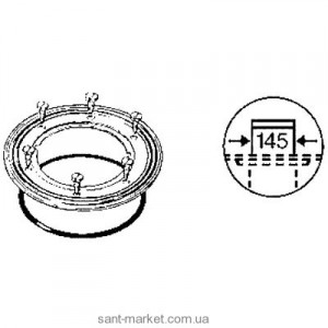 Viega фланец зажимный 141714