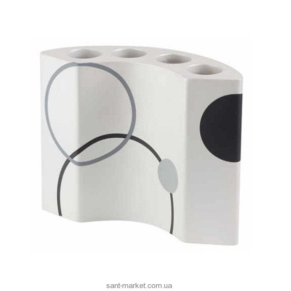 BISK Circle стакан для зубных щеток 04348