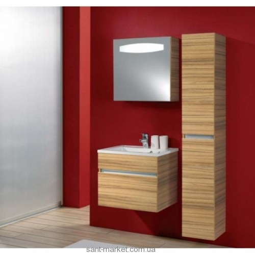 Gorenje Fresh KARIZMA ВИСОКИЙ ШАФА Столешніци БІЛА / КАРИБСЬКИЙ ОРЕХ 910044