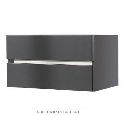 Тумба под раковину Gorenje Lorencio F 80.84 подвесная 80х45.5х50 антрацит 792854