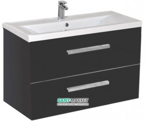 Тумба під раковину Gorenje Amador F 80.82 підвісна 80х45.5х50 антрацит 792838