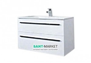 Тумба під раковину Gorenje Amador F 100.82 підвісна 100х45.5х50 білий глянець 792836