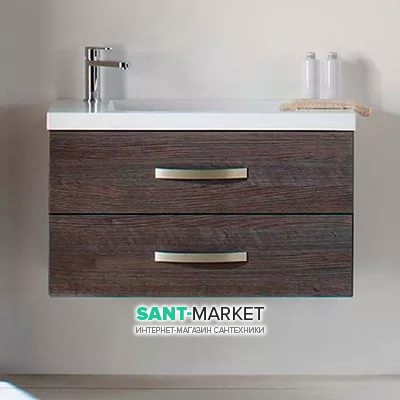 Тумба под раковину Gorenje Amador F 80.82 подвесная 80х45.5х50 тик 792841