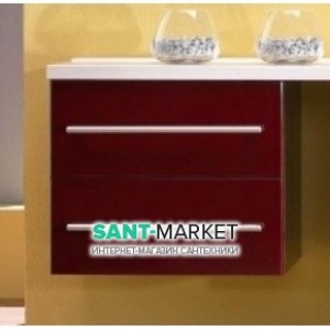 Тумба під раковину Gorenje Avon F60.71 підвісна 60х45х50 Бордо 791816