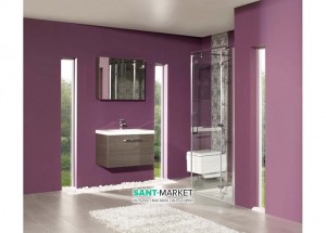 Тумба під раковину Gorenje Leonides F 100.83 підвісна 100х45.5х45 дуб срібний +792832