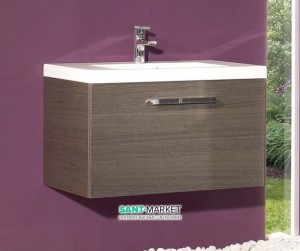 Тумба под раковину Gorenje Leonides F 80.83 подвесная 80х45.5х45 тик 792823