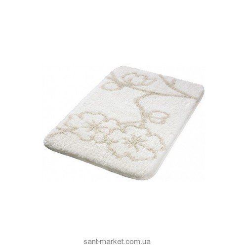 BISK Черрі килимок для ванни білий 02797