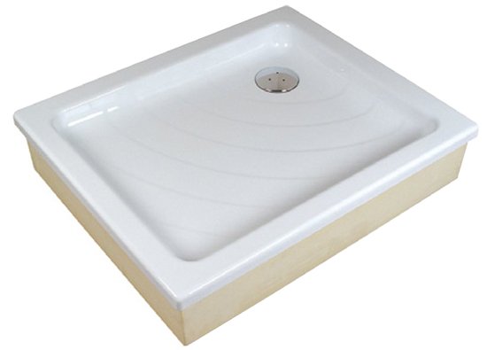 Душевой поддон акриловый прямоугольный Ravak Aneta EX 90.5х75.5х18.5 белый A003701320