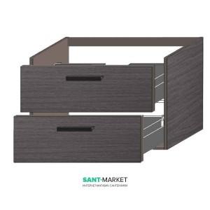 Тумба под раковину Gorenje Amador F 80.82 подвесная 80х45 5х50 дуб серебряный 792847