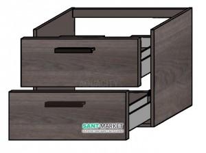 Тумба под раковину Gorenje Amador F 60.82 подвесная 60х45.5х50 тик 792840