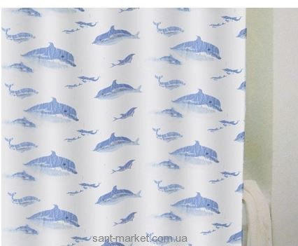 BISK Дельфин шторка для ванны 06910