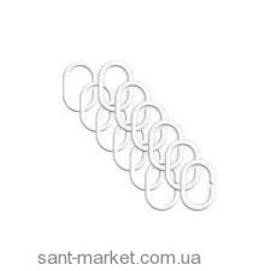 BISK кільце для шторки у ванній 12 штук 91202