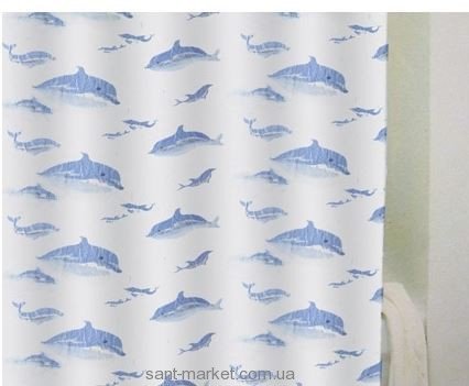 BISK Дельфін шторка для ванни 06910