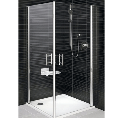 Ravak Душ. прямоугольный уголок ESKR 2-90 L+R  квадратная (две половины)  хром 1JE70A00Z1