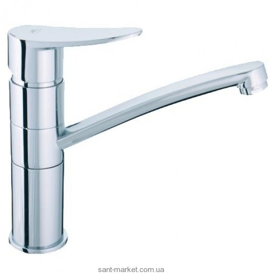 Змішувач для раковини одноважеля Rubineta колекція Static хром A90008